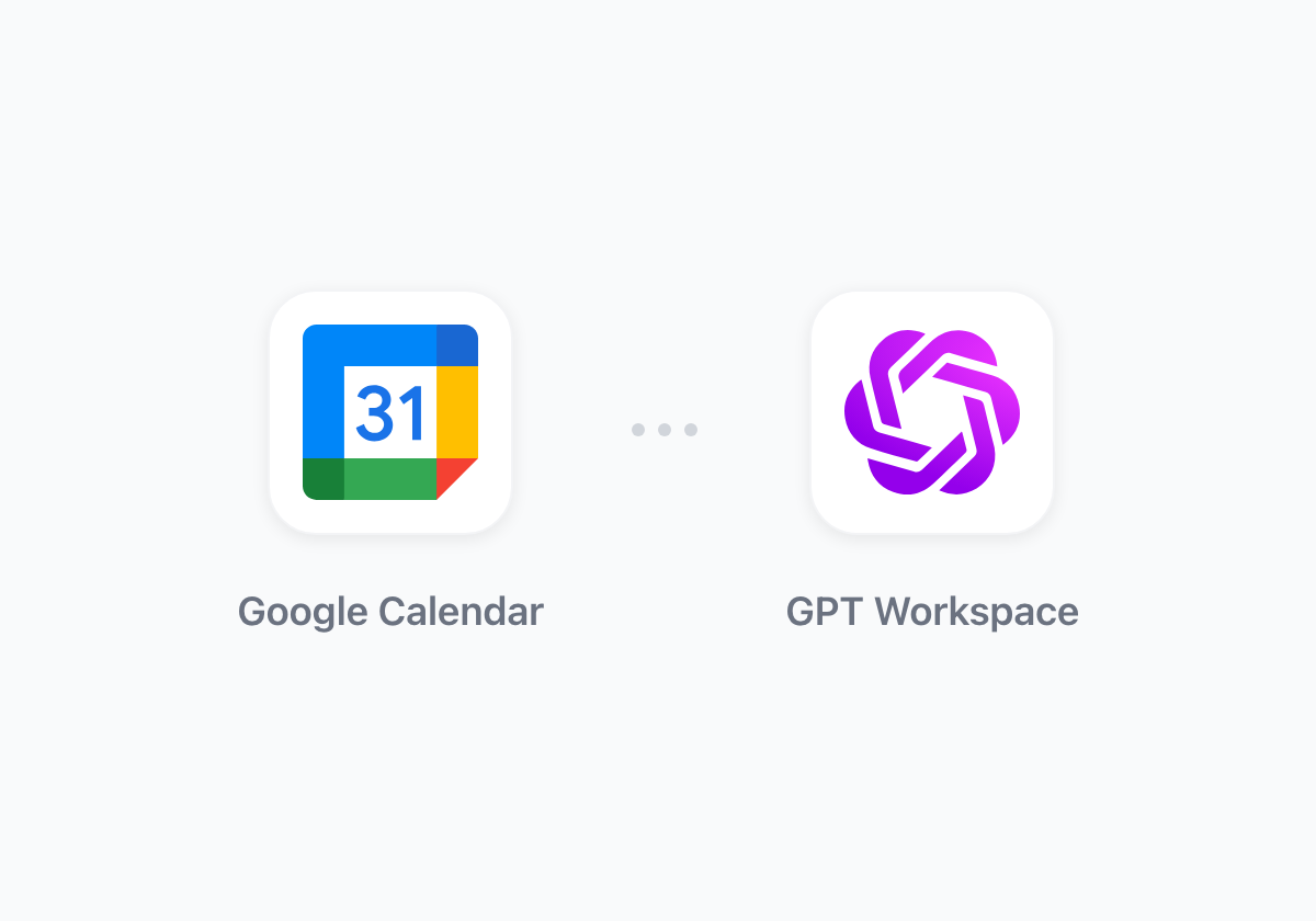 Google Calendar向けChatGPT：GPT Workspaceを活用したAI会議準備