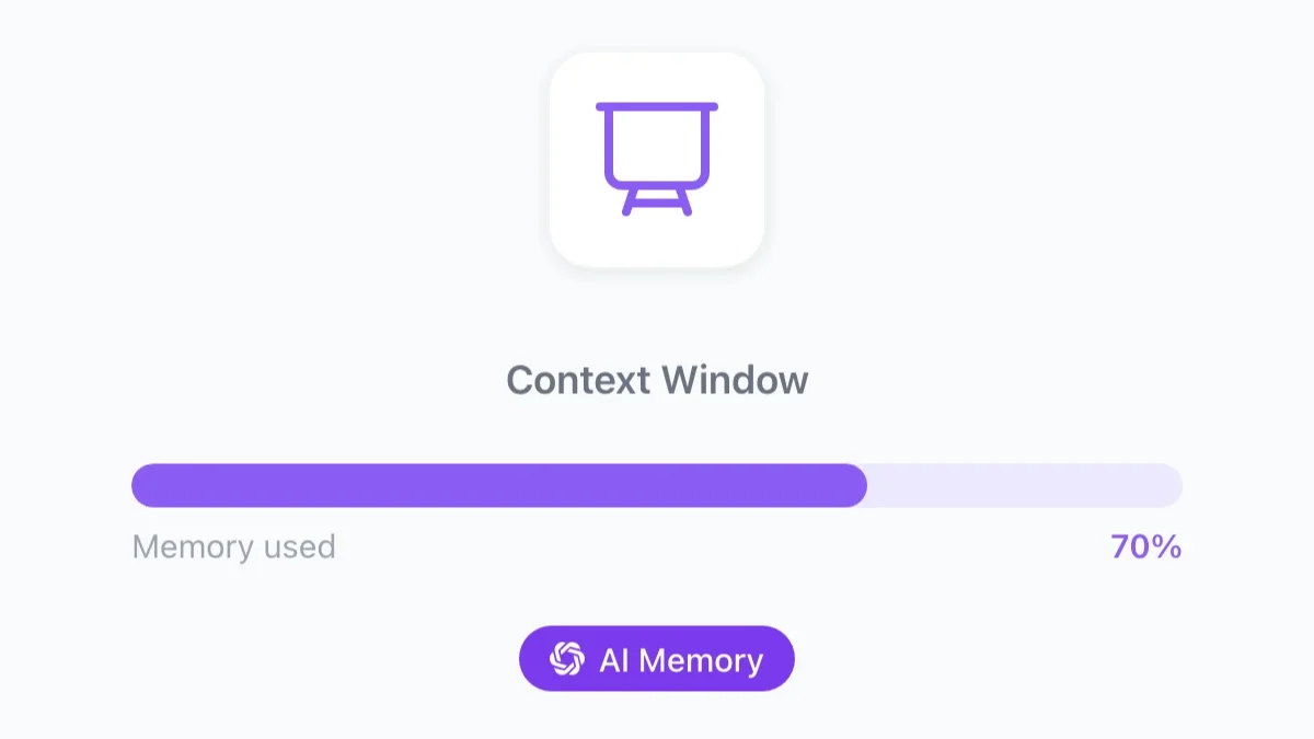 コンテキストウィンドウ：AIの「メモリー」