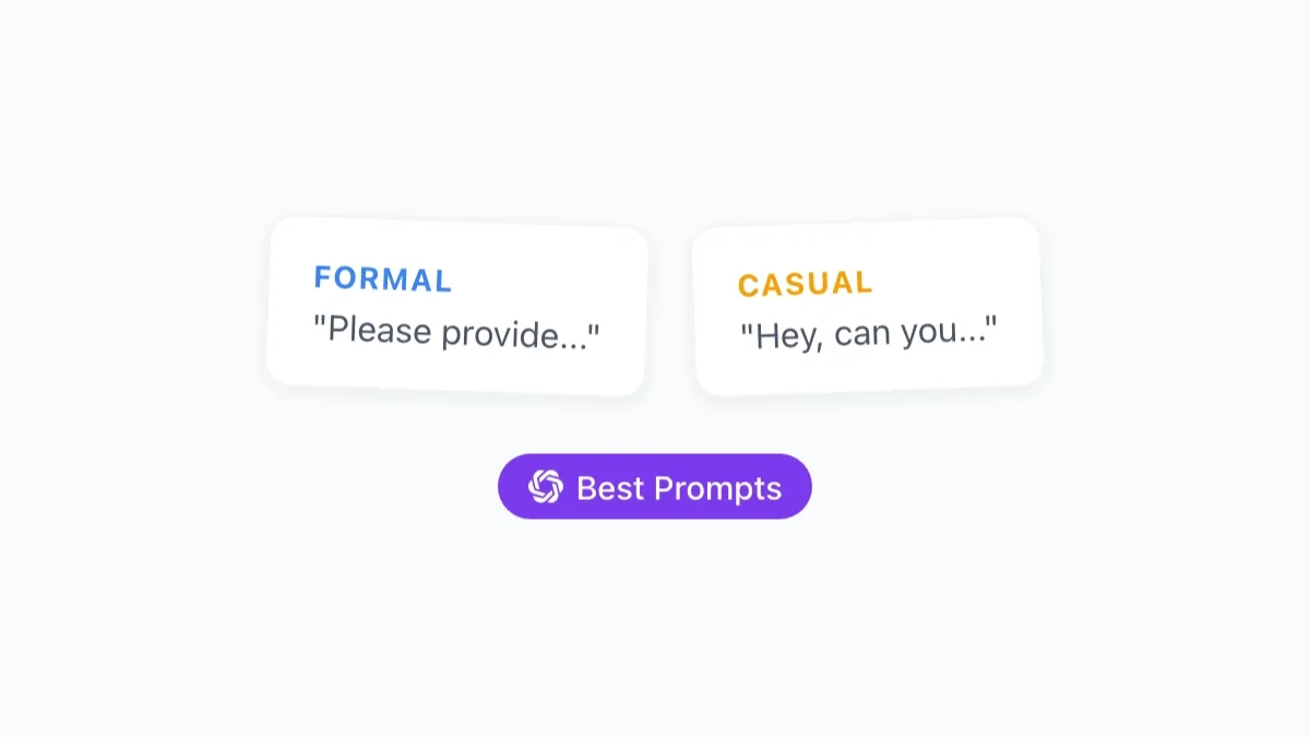 Escrevendo o Melhor Prompt: Usando o Tom Correto
