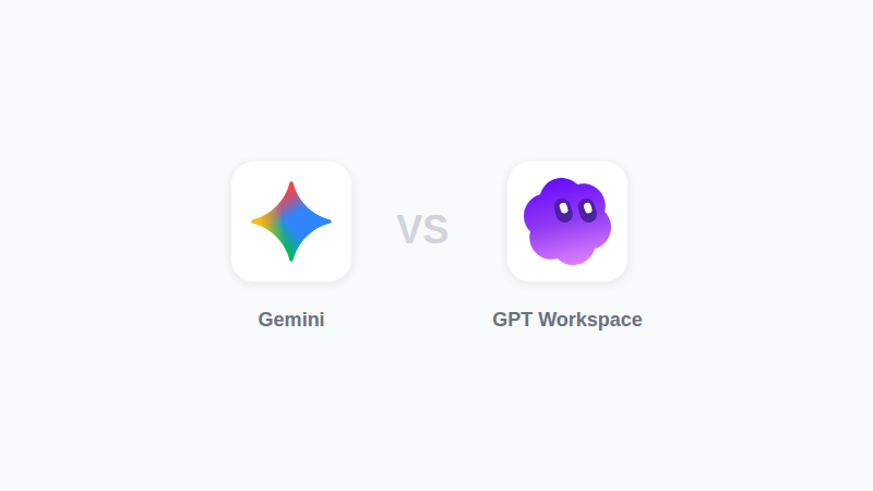Gemini vs GPT Workspace for Gemini custom instructions in Google Workspace