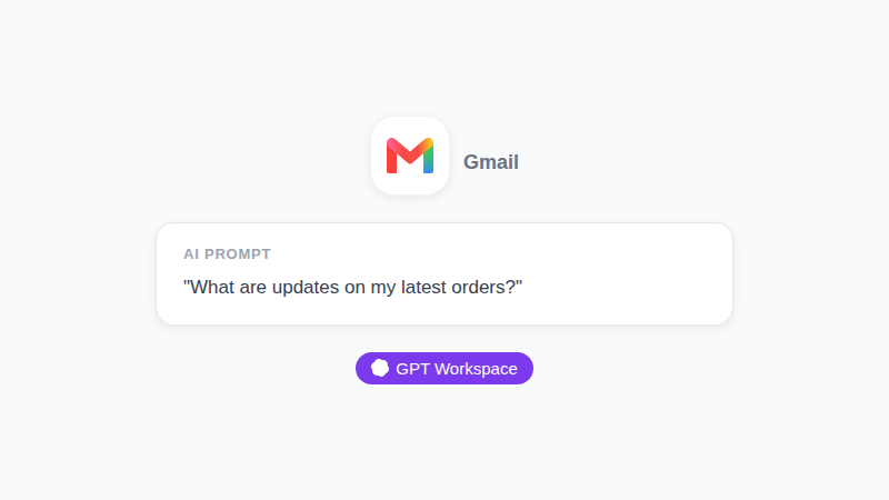 البحث الصوتي في Gmail Live مقارنة مع GPT Workspace داخل Gmail