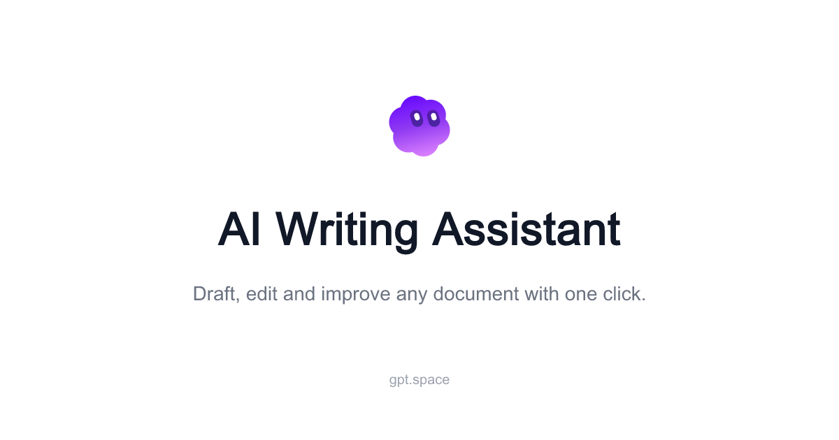 AI Writing Assistant for Google Docs | GPT Workspace